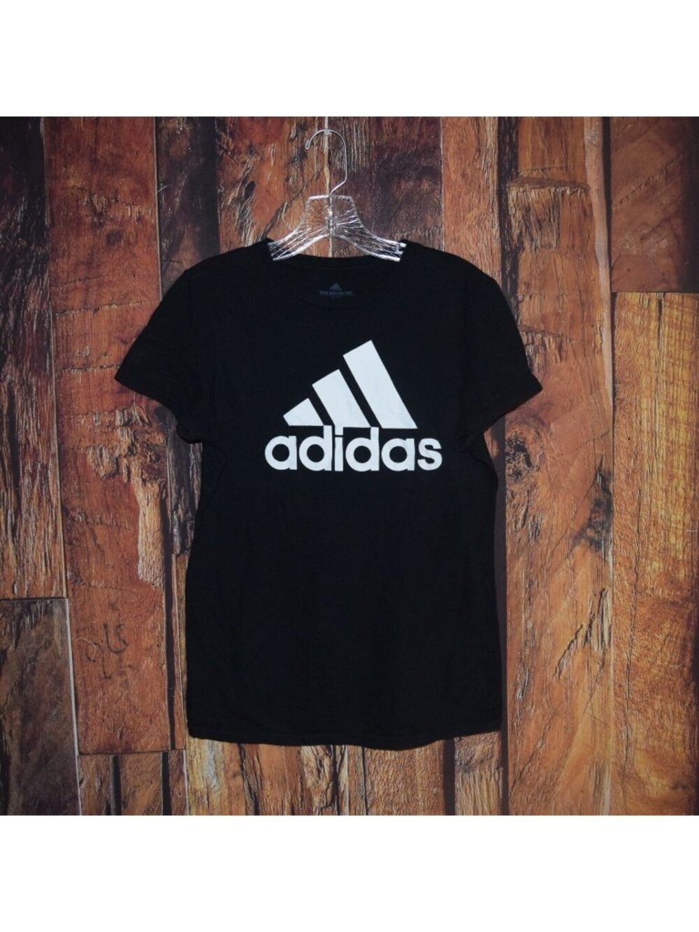 Adidas Women's Sz S "The Go To Tee" Black T-Shirt